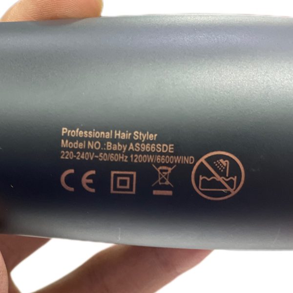 سشوار چرخشی بابلیس چهار کاره حرفه‌ای BaByliss AS966SDE - تصویر 5