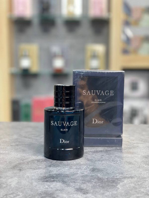 عطر دیور ساواج الکسیرDior Sauvage Elixir 100ml هارد باکس - تصویر 2