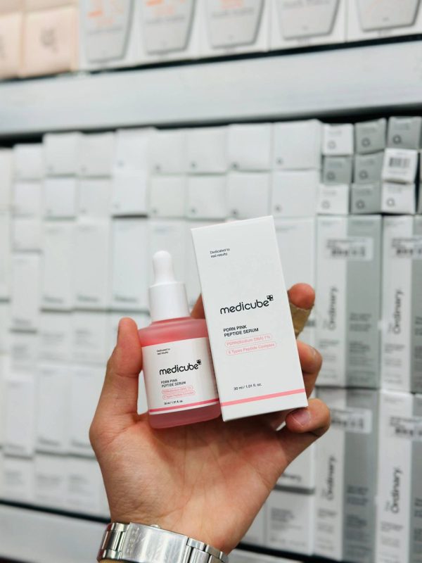 سرم صورتی کلاژن پپتاید مدی کیوب medicube PDRN PINK PEPTIDE SERUM - تصویر 3