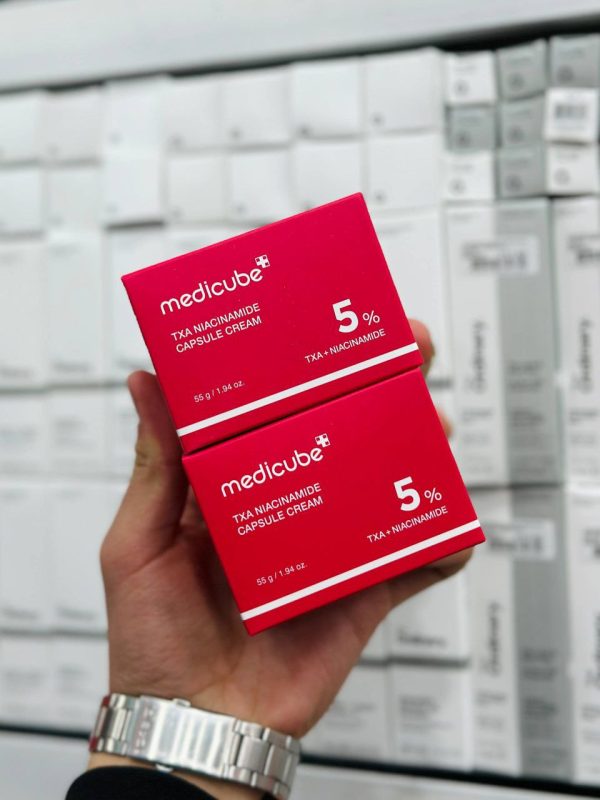 کرم کپسولی ترانگزامیک اسید و نیاسینامید مدی کیوب medicube - تصویر 2