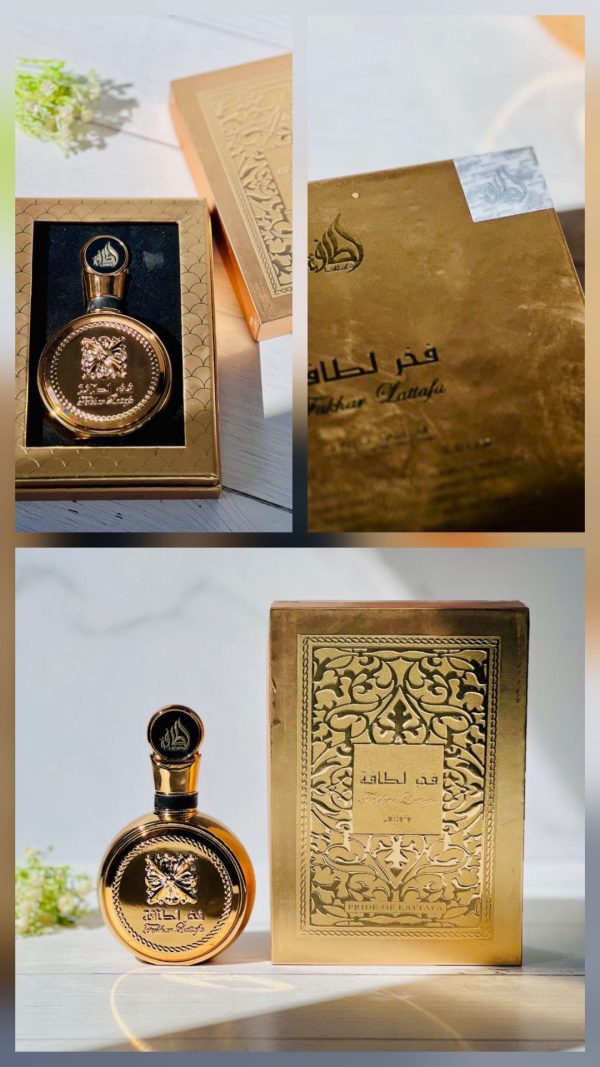 عطر ادوپرفیوم زنانه لطافه مدل فخر گلد حجم ۱۰۰ میلی لیتر - تصویر 2