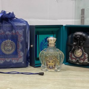 ادکلن شیخ 77  هاردباکس نسخه کیف چرمی دار  مناسب آقایان باحجم 100 میل شناسنامه دار