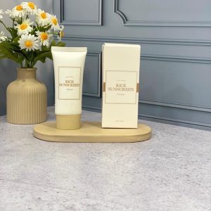 ضد آفتاب روشن کننده آیم فرام مدل Rice SPF 50 حجم ۵۰ میلی لیتر