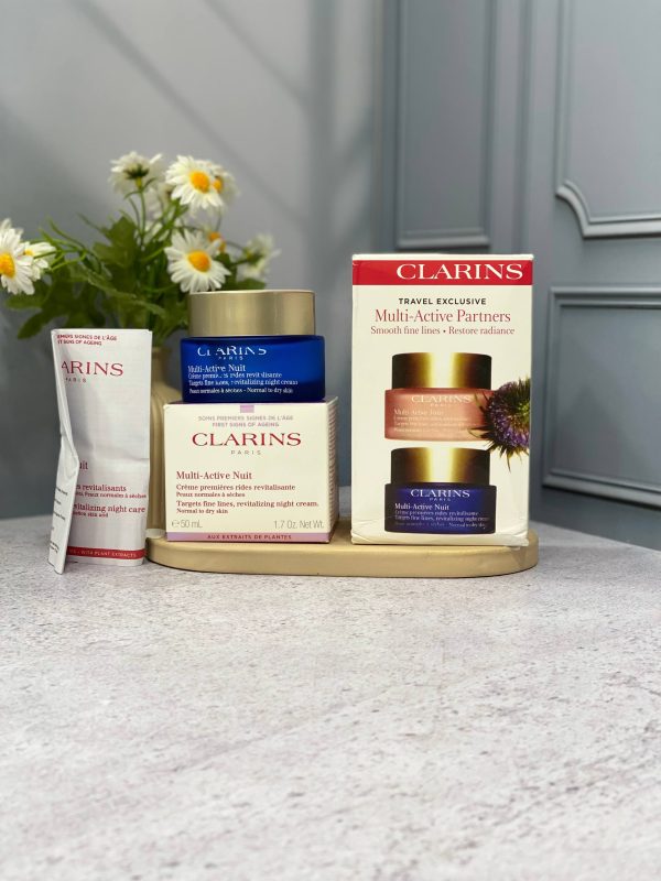 کرم‌روز‌و‌شب‌ لیفتینگ‌ قوی پک‌2عددی کلارنیس Extra-Firming Day & Night Cream Duo 2-pack - تصویر 2