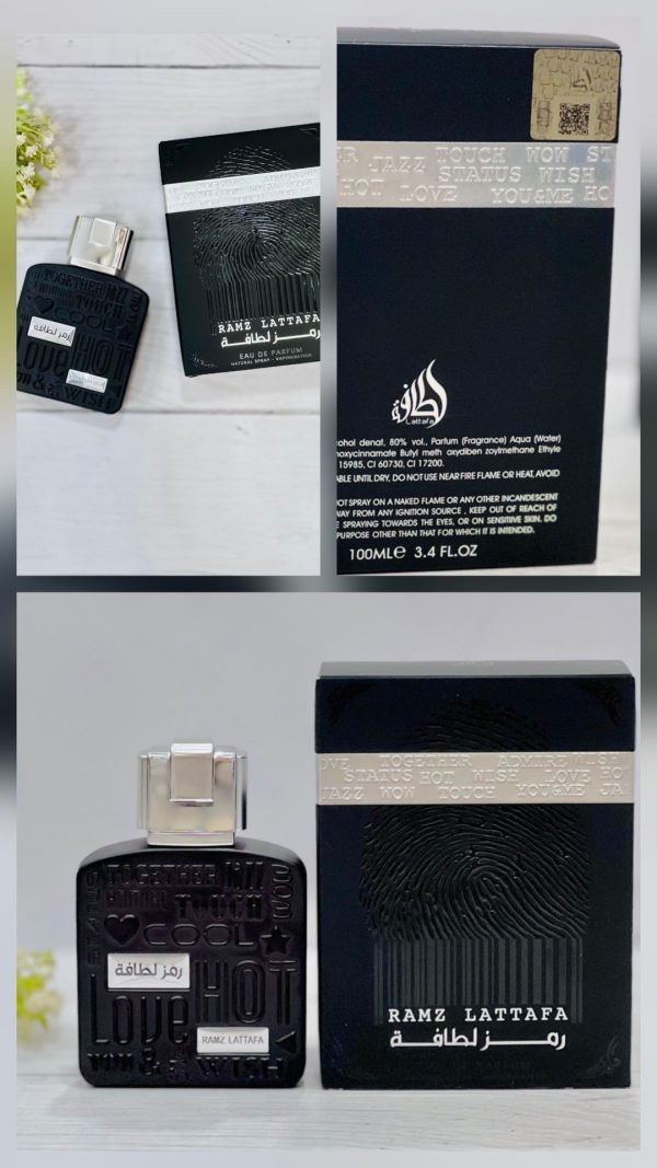 عطر ادوپرفیوم مردانه لطافه مدل رمز سیلور حجم ۱۰۰ میل شیرین گرم - تصویر 2