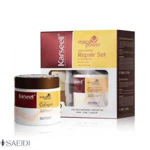 ماسک مو کلاژن کارسِل Maca Essence Repair Collagen | حجم 500 میلی‌لیتر