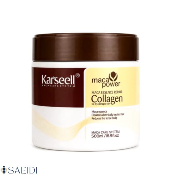 ماسک مو کلاژن کارسِل Maca Essence Repair Collagen | حجم 500 میلی‌لیتر - تصویر 2
